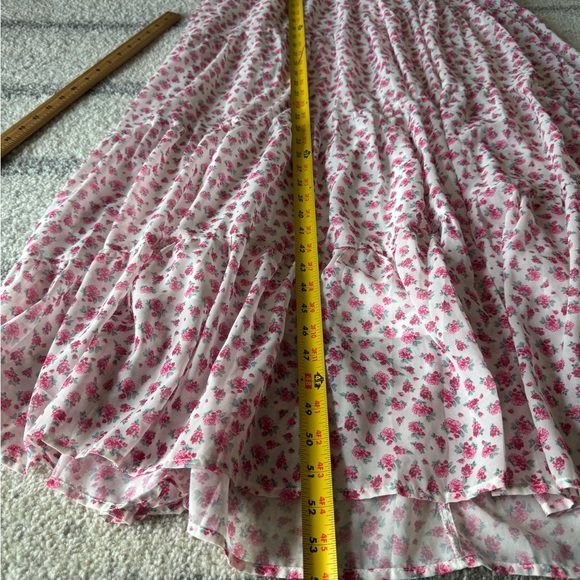 ARULA Pink Floral Maxi Dress - Picture 9 of 10